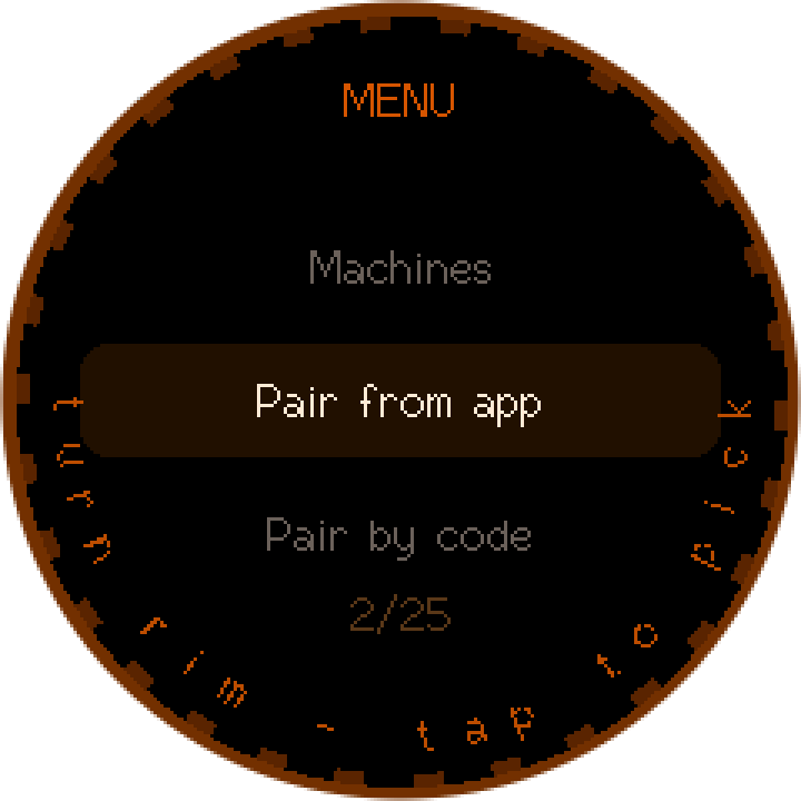 The Node root menu